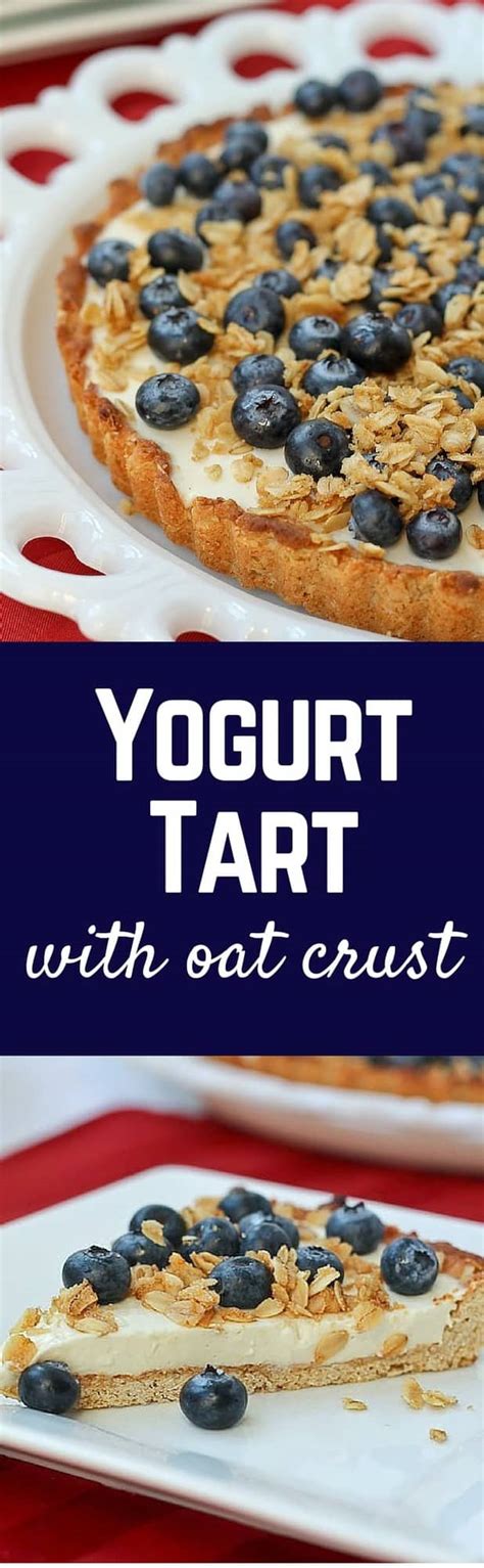 Yogurt Tart With Oat Crust Recipe Rachel Cooks