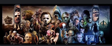 Great Horror Characters Horror Movie Art Scary Movies Horror Icons