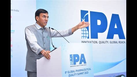 Dr Mansukh Mandaviya At 8th Ipa Closing Ceremony Youtube