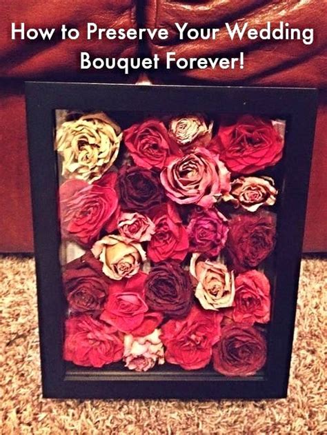 How to preserve cut flowers forever. This is How to Preserve Your Wedding Bouquet Forever | Diy ...