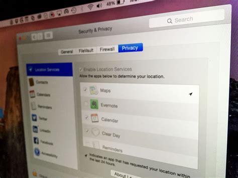 Mac Help Master Yosemites Privacy Settings Imore