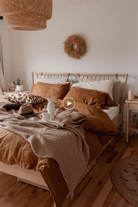 Bedroom design trends for spring 2021: Cinnamon Bedding - Nieuwe ideeën #slaapkamerideeen # ...