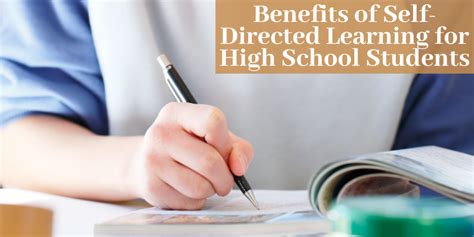 Benefits Of Self Directed Learning For High School Students