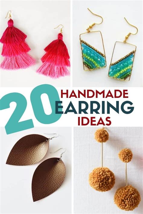 20 Cute Handmade Earrings Ideas The Crafty Blog Stalker
