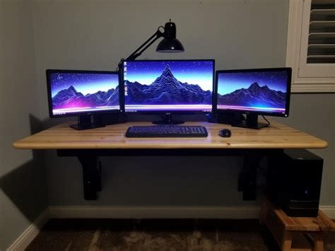 My ikea desk setup for a modern and minimalist home office desk in 2020. お前等の部屋のPCデスク見せろよ（マルチディスプレイ/海外）Part.105 - ヲチモノ