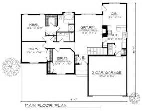Traditional Style House Plan 3 Beds 2 Baths 1544 Sqft Plan 70 145