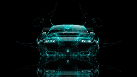 Road had a washout , low speed understeer into dirt bank = broken control. Mazda Miata JDM Tuning Front Fire Car 2014 | el Tony