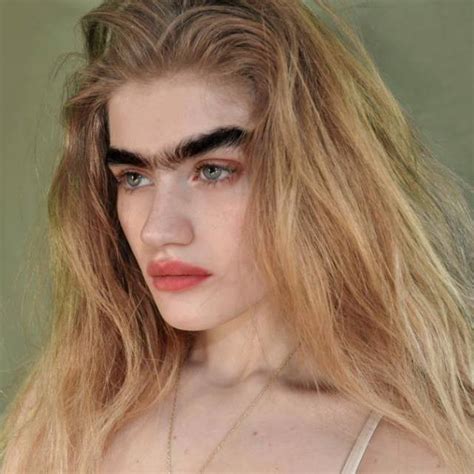Greek Cypriot Model Challenges Beauty Stereotypes With Unibrow In