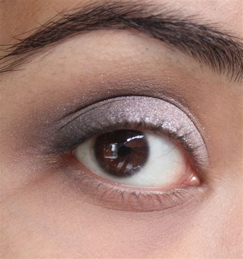 Metallic Silver And Purple Grey Smokey Eye Tutorial