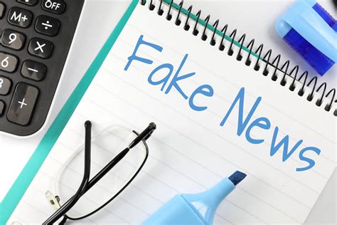 Free Of Charge Creative Commons Fake News Image Notepad 1