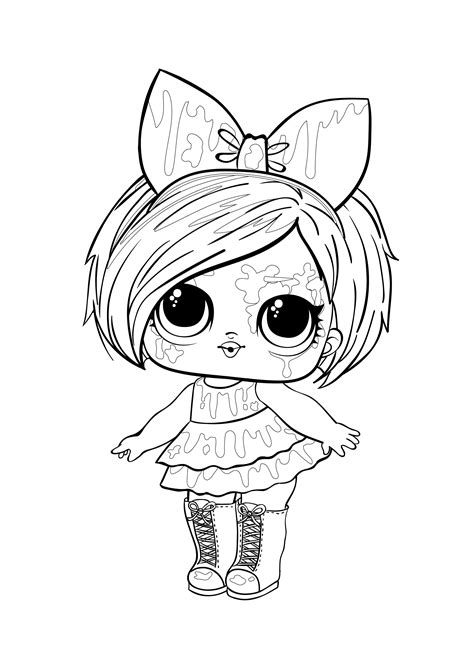 Print the most beautiful and high quality coloring pages for girls and boys. Lol Omg - Free Coloring Pages