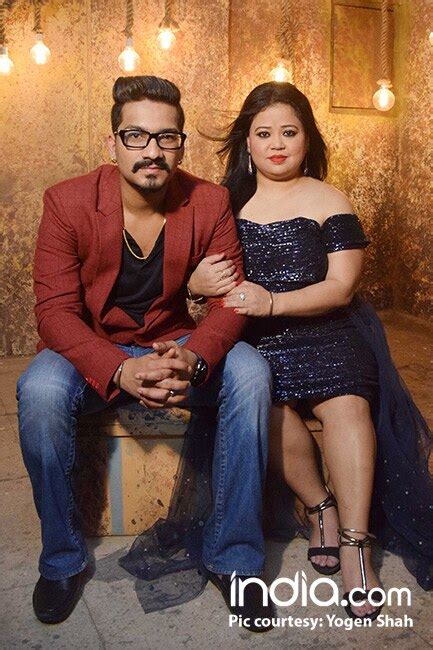 Bharti Singh Kissing Fiancé Harsh Limbachiyaa