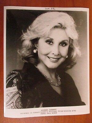 Vintage Glossy Press Photo Actress Michael Learned Co Stars In Three