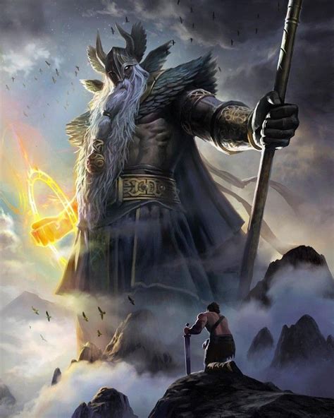 Viking Odin Norse Norsemythology Art Fantastique Mythologie