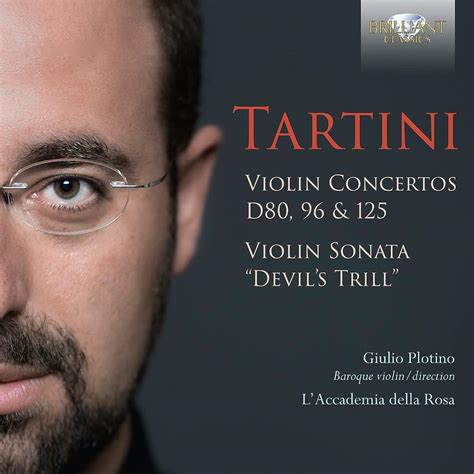 Tartini Violin Concertos D80 96 And 125 Violin Sonata Devils Thrill