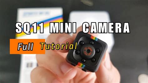 Sq11 Mini Camera 1080p Full Hd Cctv Spy Cam Tagalog Tutorial Youtube