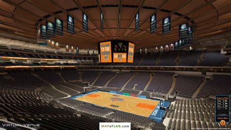 Madison Square Garden Seating Chart Detailed Seat Numbers Mapaplan