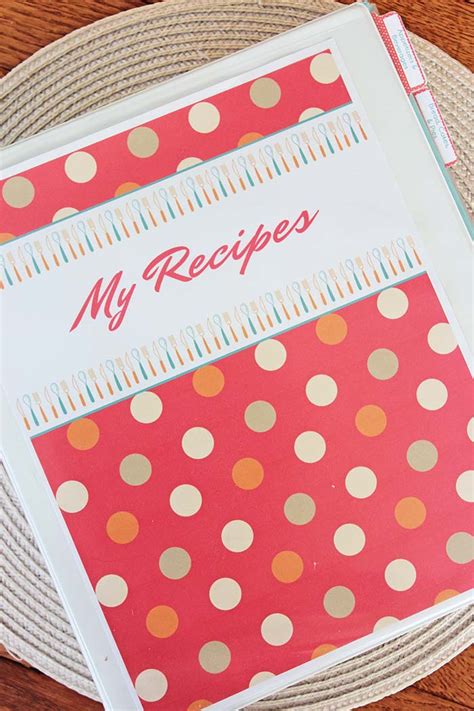 In this way you simplify the preparation process. Make Your Own Recipe Binder & Meal Planning Organizer ...