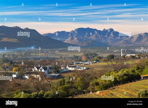 Paarl Valley Paarl Western Cape South Africa Stock Photo Alamy