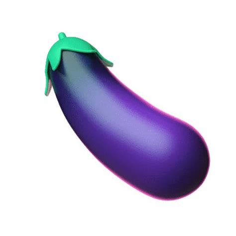 Eggplant Animated Emoji Sticker By Emoji For IOS Android GIPHY
