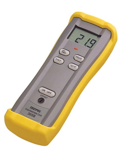 Type K Thermocouple Digital Thermometer Dtm 305b Tecpel Industrial