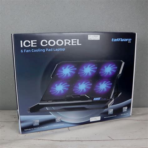 Ice Coorel Cooling Pad Laptop 6 Fan K6 Black