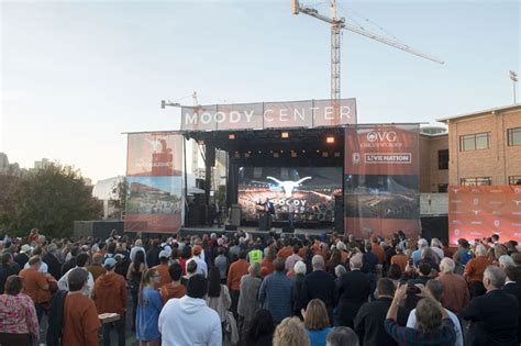 Moody Center Groundbreaking Ceremony At The University Of Texas At