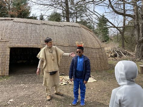 Third Grade Visits Lenape Village At Churchville Nature Center
