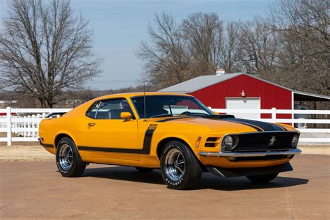 1970 ford mustang boss 302 the model that won the scca trans am championship