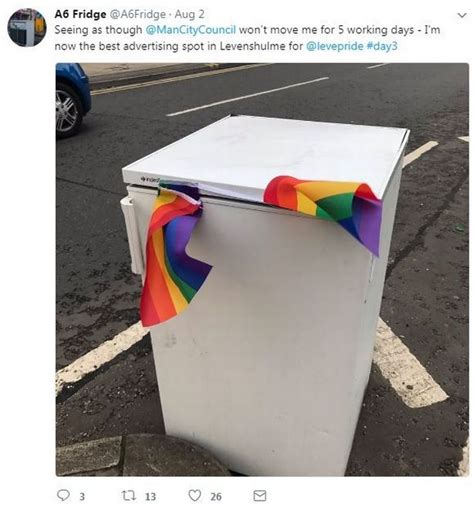 A Fridge Dumped In The Road Has A Twitter Account Because It S 2017 And Nothing Makes Sense