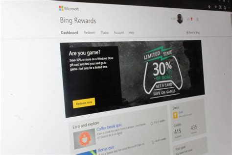 Bing Rewards Now Offering 30 Off Windows Store T Cards