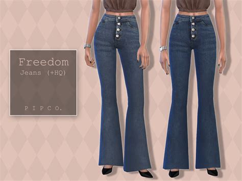 The Sims Resource Freedom Jeans Flared