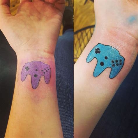 My fascination with the controller for n64 began about 2 years ago when i purchased my first nintendo 64 system. Sam Bulzgis on Instagram: "Got an N64 controller tattoo ...