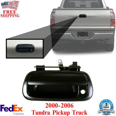 Tailgate Handle Black With Key Hole For 2000 2006 Toyota Tundra