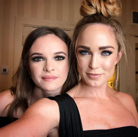 Danielle Panabaker And Caity Lotz White Canary Cw Dc Dcs Legends Of
