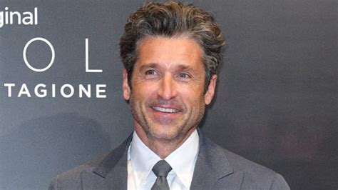 patrick dempsey shaves his head after dying hair platinum blonde hollywood life