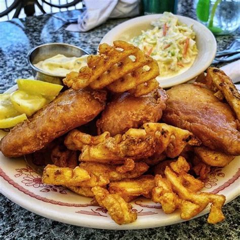 Is is really simple to make crispy chips from arrowhead root. Fish and Chips @belgianwaffleworks #lunch #fishnchips # ...