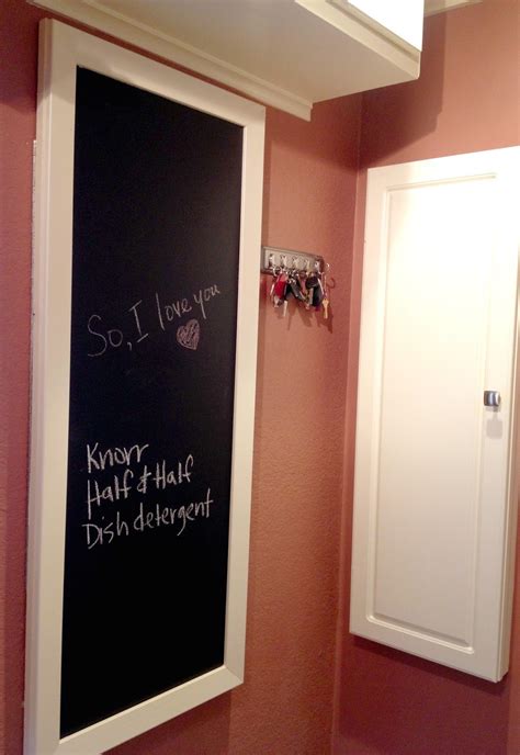 Electrical breaker box electrical panel wiring electrical breakers electrical projects electrical installation electrical tools electrical outlets the breakers in the electrical breaker box are not labelled. DIY: Chalkboard Camoflauge | Hide electrical panel ...