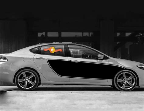 2020 dodge dart exterior design is aggressive. DODGE DART 2013 -2020 SIDE ACCENT SPORT STRIPES