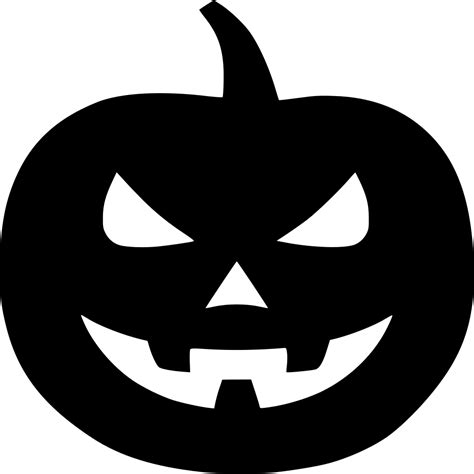 Happy Jack O Lantern Face Svg