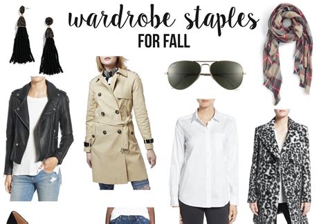 10 Fall Wardrobe Staples Everyone Should Have In Their Closet Gold