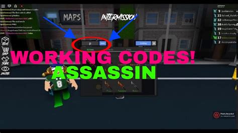 Roblox Assassin 3 Codes 20172018 Youtube