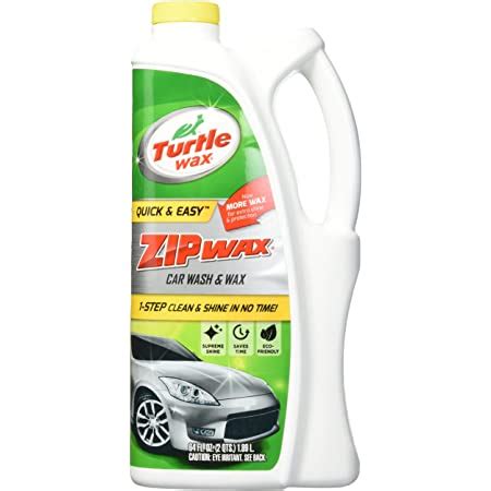 Amazon Com Turtle Wax T Zip Wax Liquid Car Wash And Wax Oz