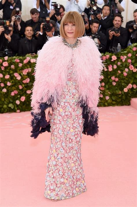 Anna Wintours 2019 Met Gala Dress Looked So Different During Its