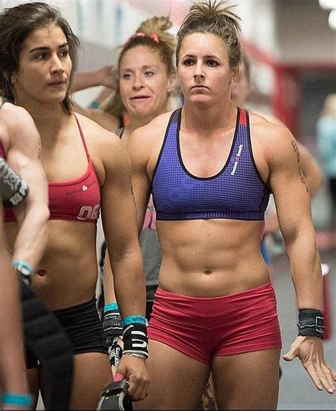 Lauren Fisher And Stacie Tovar In The Granite Games Crossfit Women