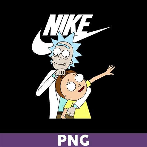 Rick And Morty Nike Png Rick And Morty Swoosh Png Nike Log Inspire