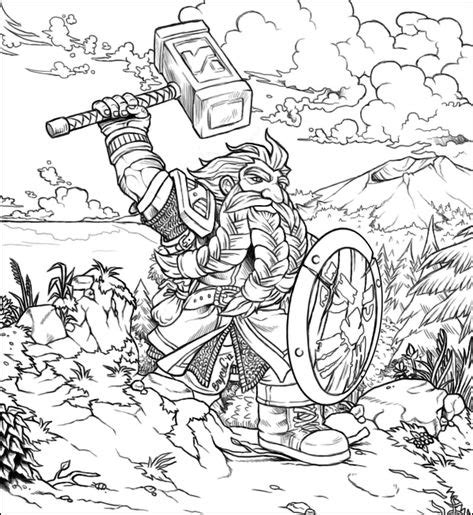 Best World Of Warcraft Coloring Pages Images Coloring Pages