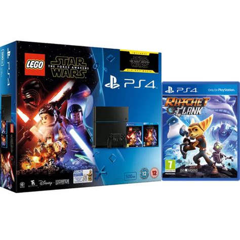 Sony Playstation 4 500gb Includes Lego Star Wars The Force Awakens