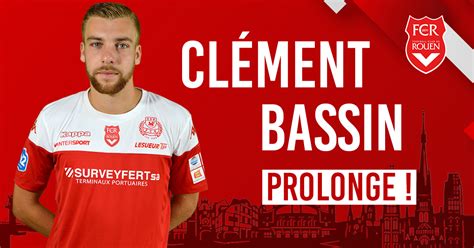 Clément Bassin prolonge FC Rouen 1899