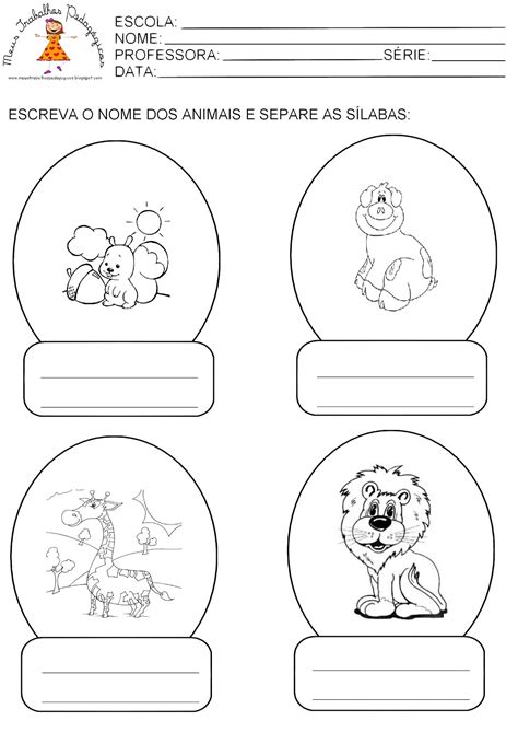 Animal Com 2 Sílabas